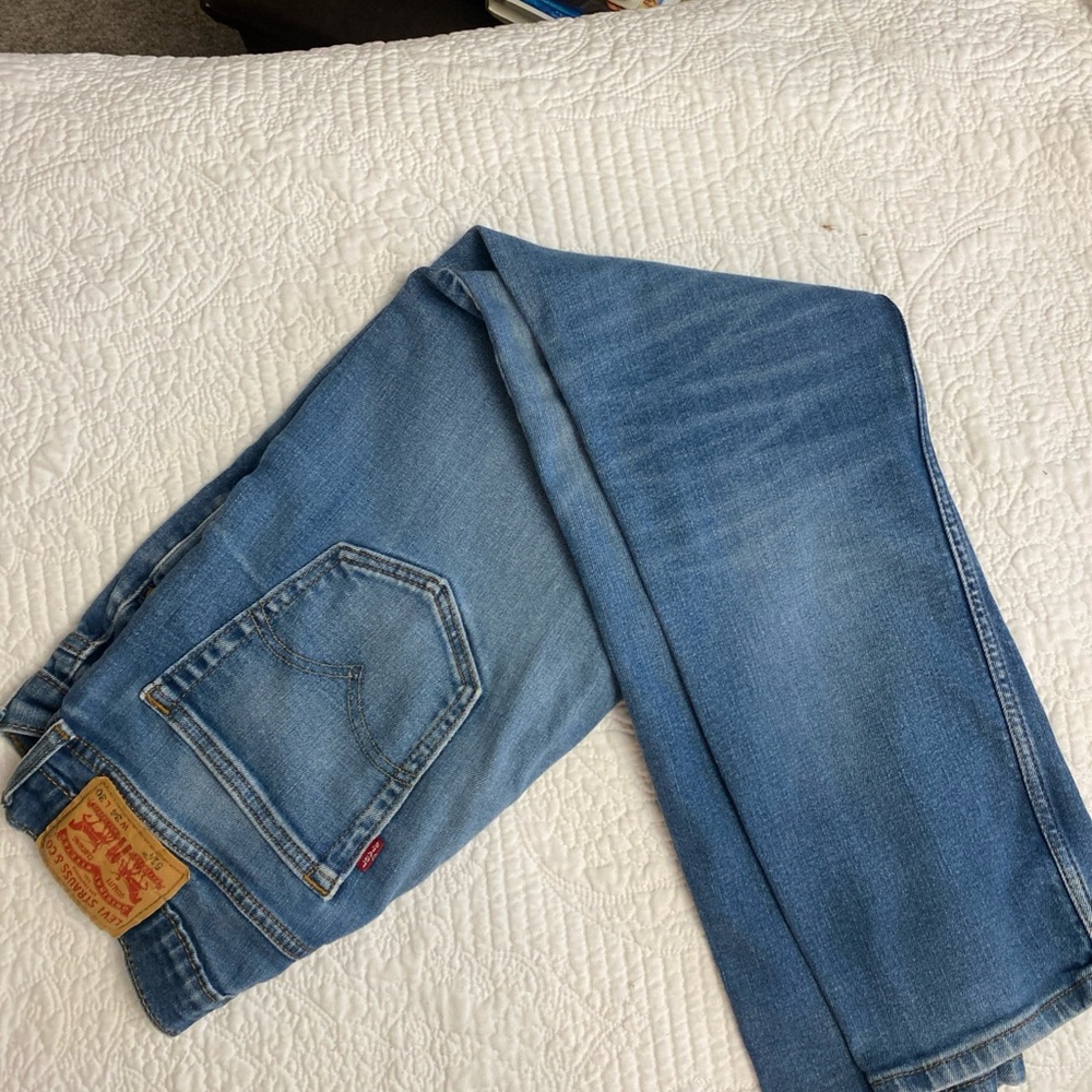Vintage Levi's Mens 514 Jeans Straight Leg Blue Denim Size 34/30